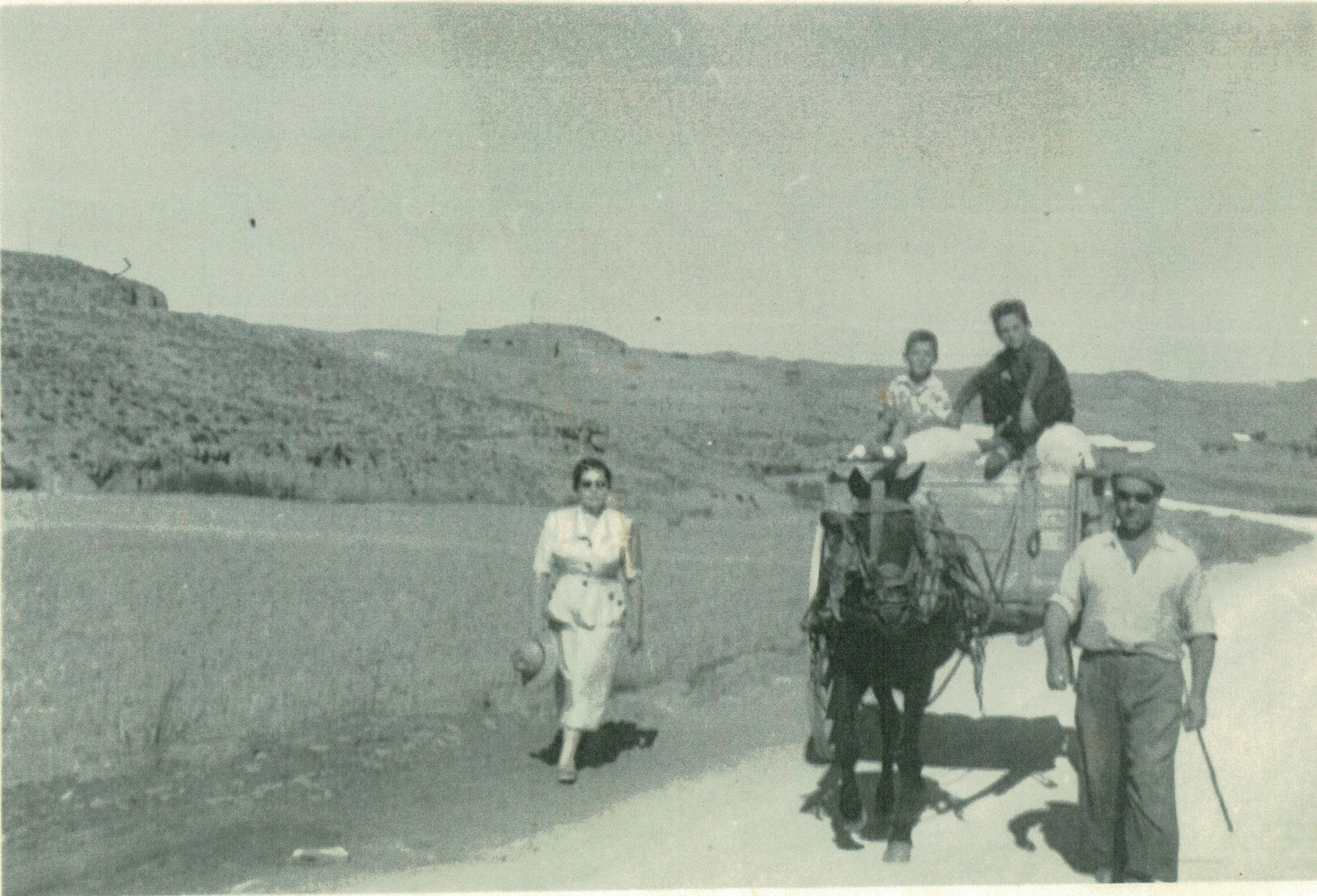 Hacia 1953 Familia Garcia - A talaguear