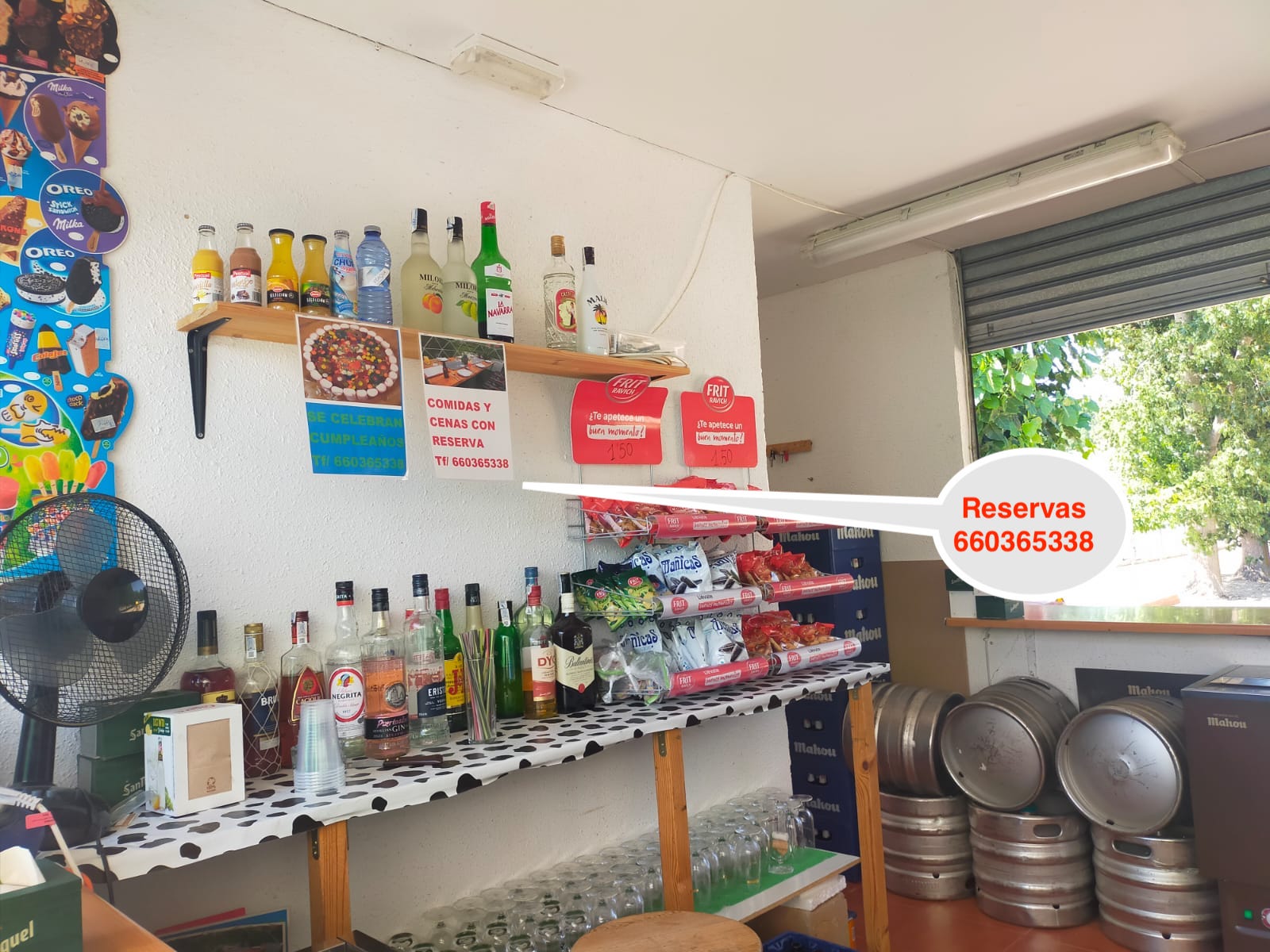 Santa María de Huerta - Bar Las Piscinas - Periodo estival