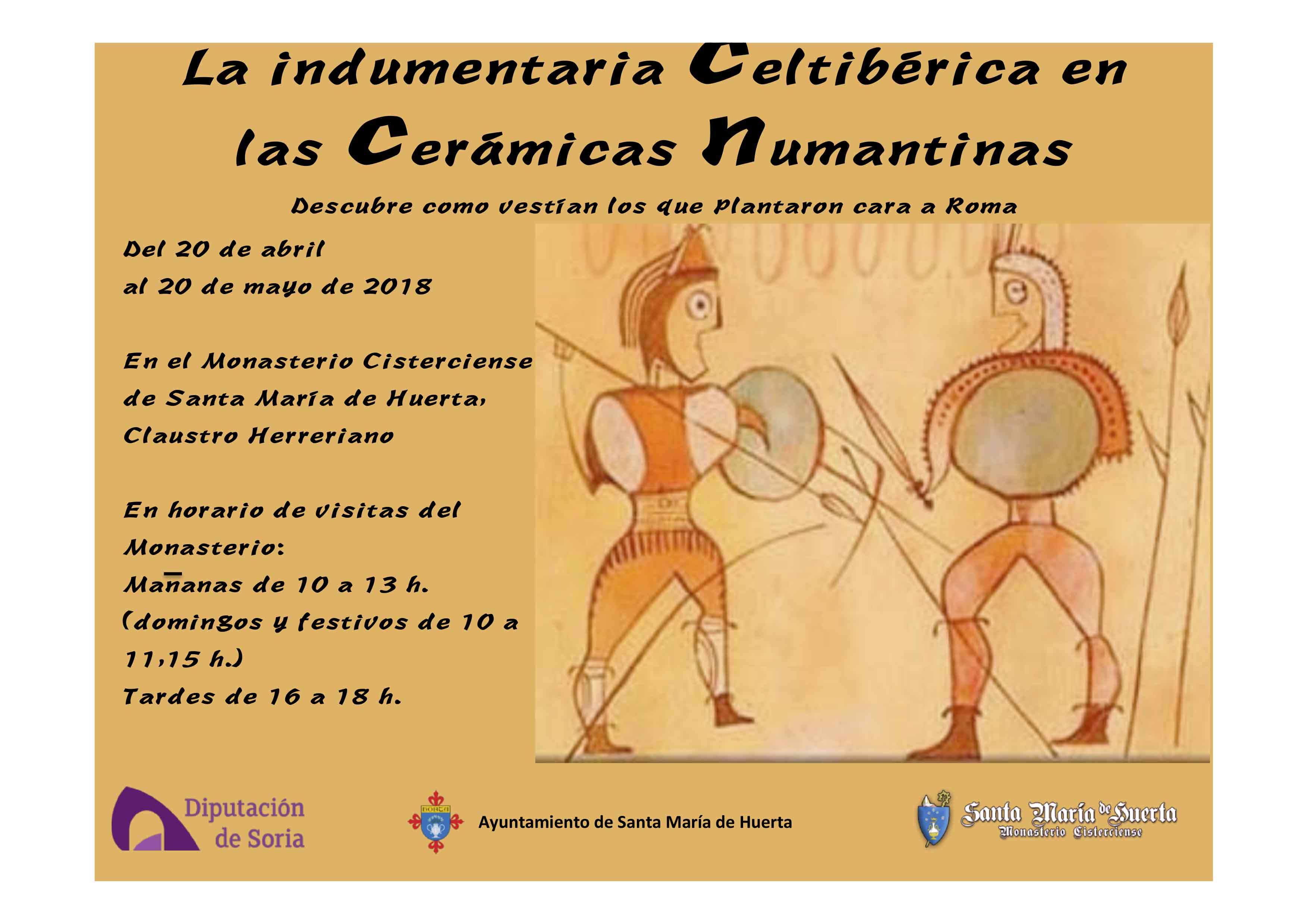 Exposicion la Indumentaria Celtibérica en las Cerámicas Numantinas