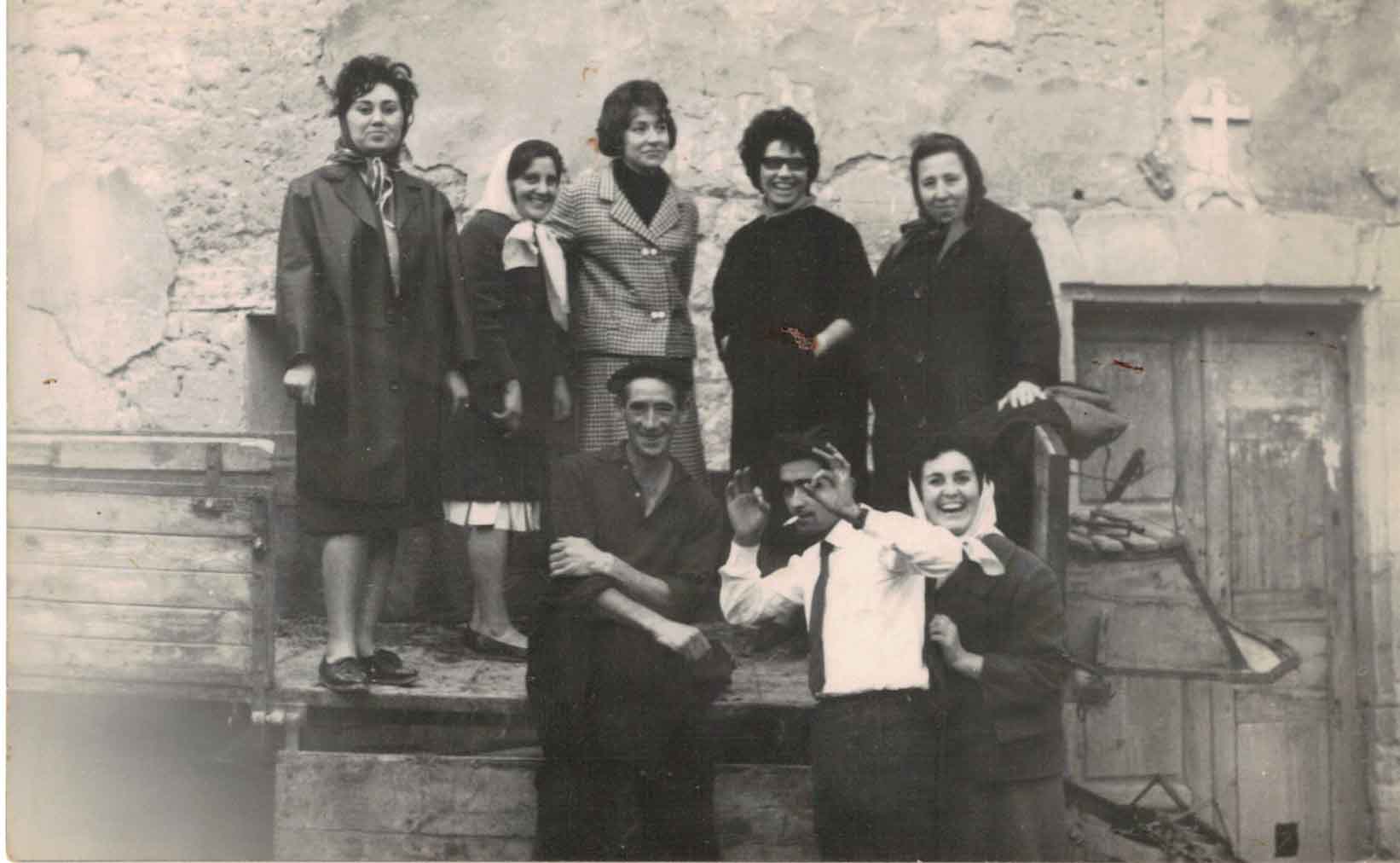 Hacia 1960. En la Granja de los frailes