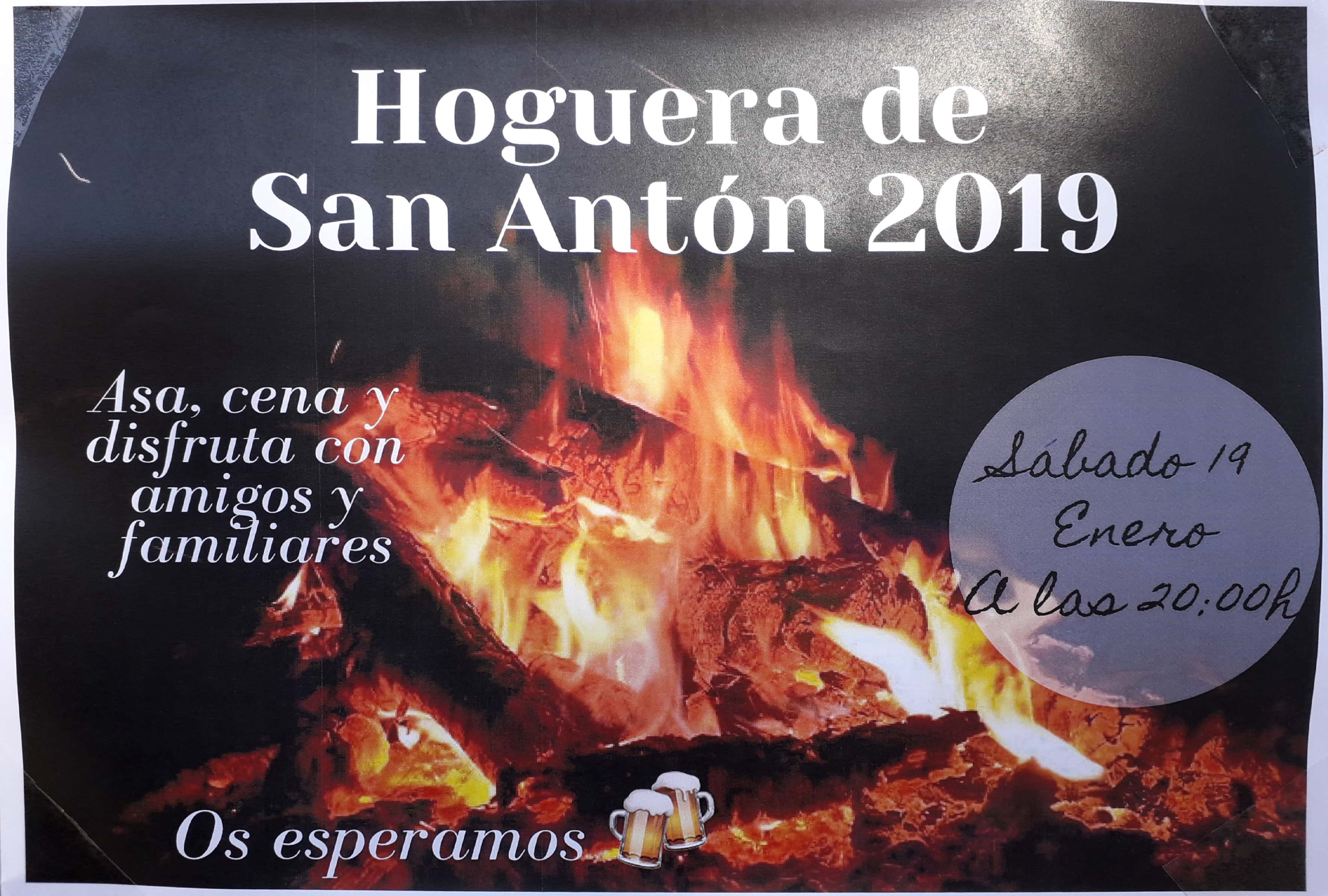 Gran hoguera de San Antón