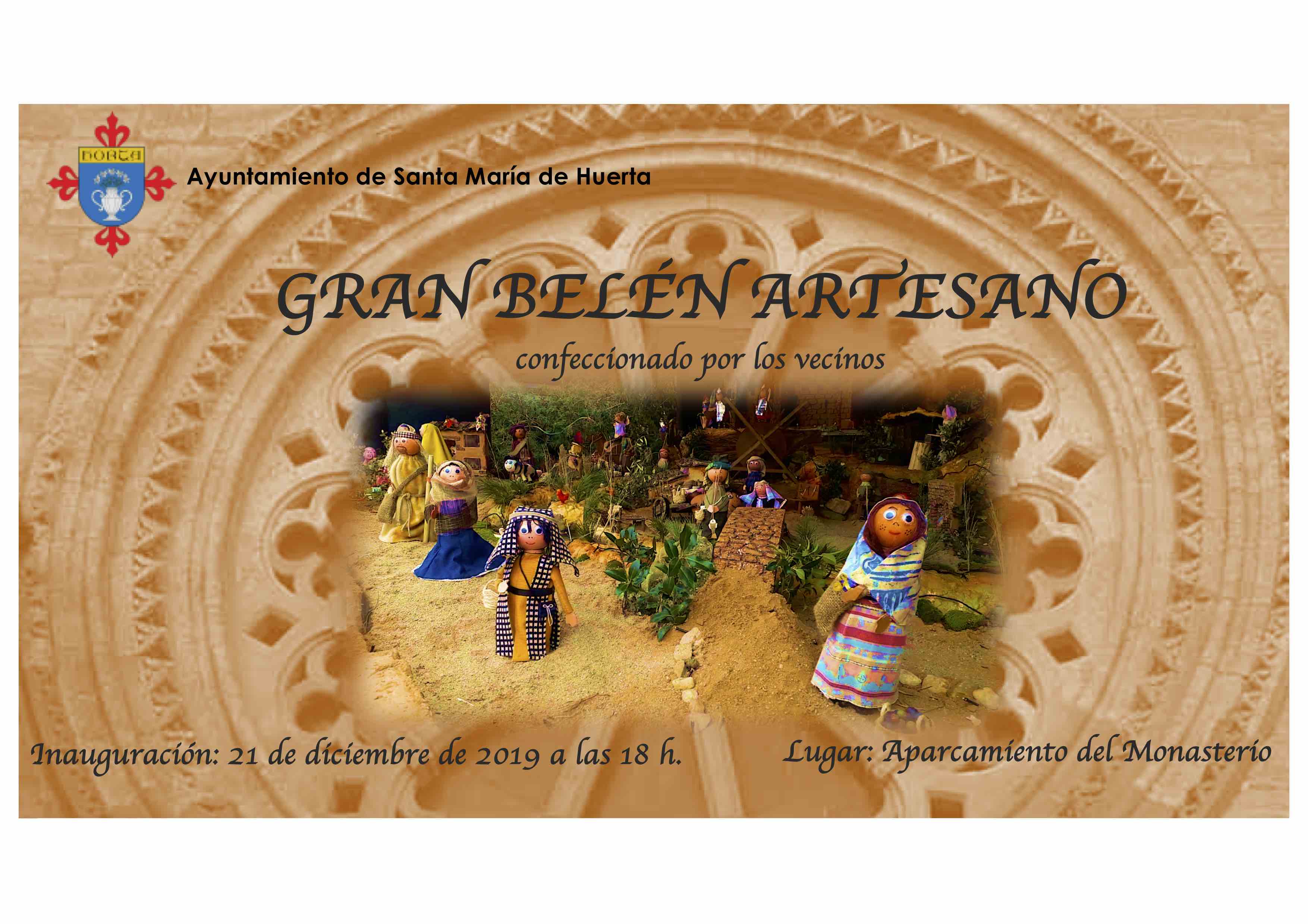 2019-12-21-Inauguración Belén Artesano en Santa María de Huerta