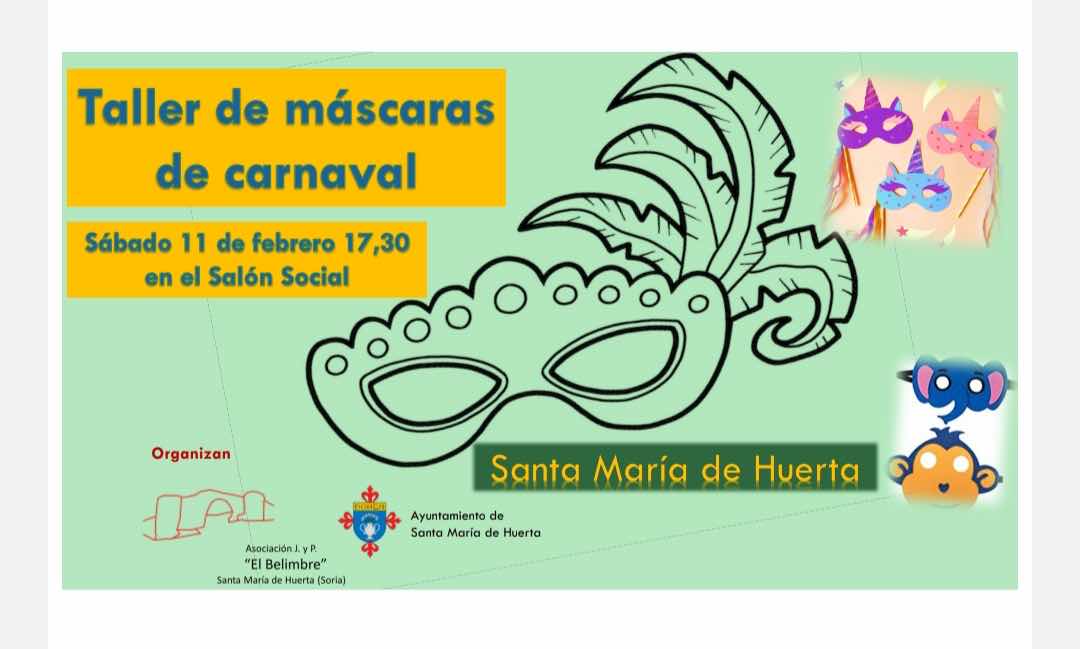 Taller de Máscaras de Carnaval 2023