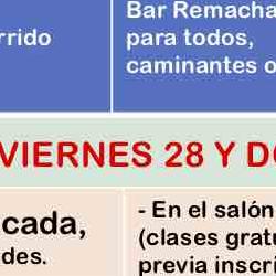 Diciembre 2018 actividades en Santa María de Huerta