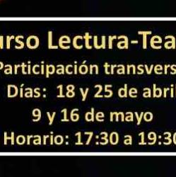 Curso Lectura-Teatro en primavera 2022