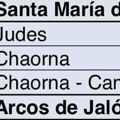 VII Desafío Alto Jalón - Horarios de los tramos VII Desafío Alto Jalón - Horarios de los tramos